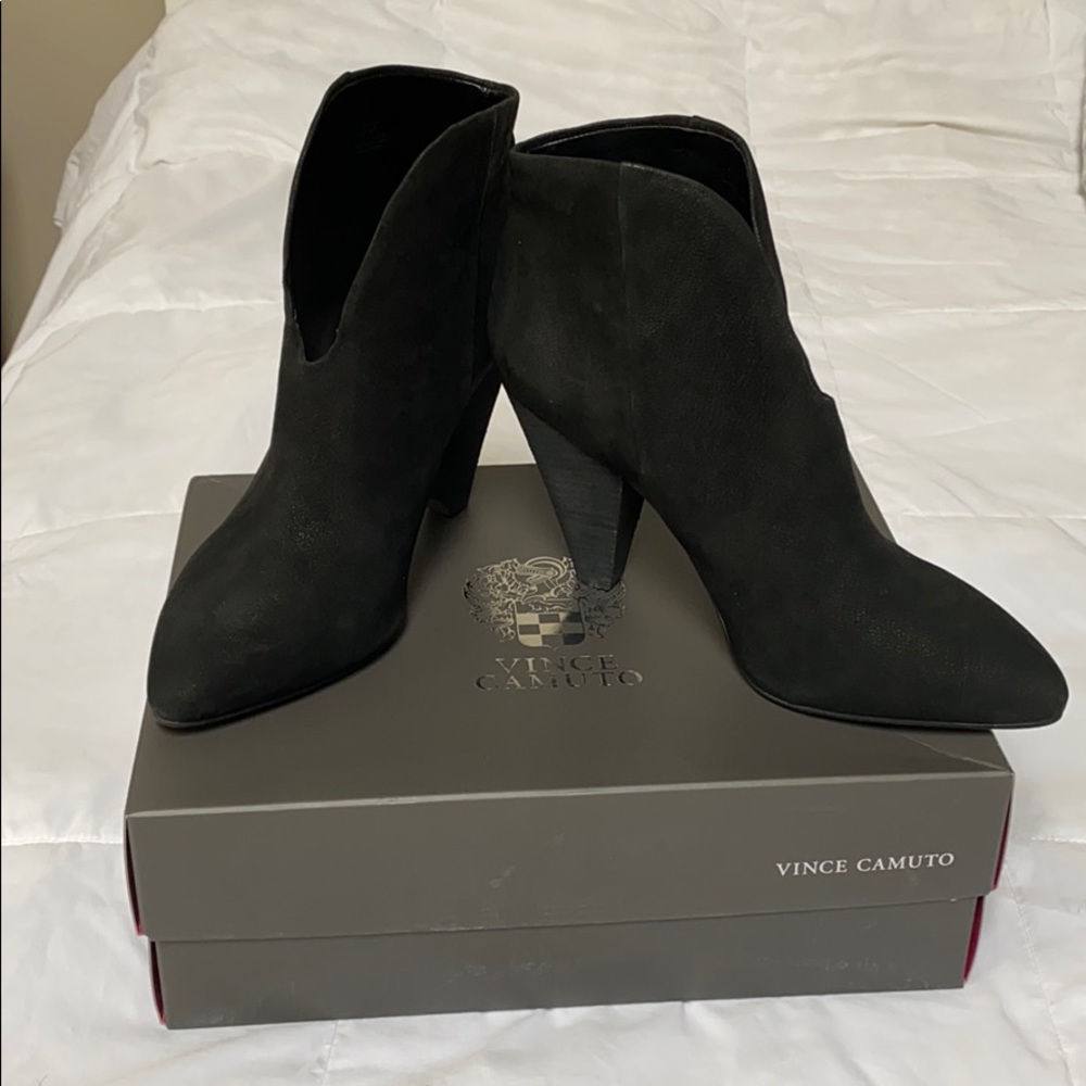 Vince Camuto Booties, New With Box, Never worn